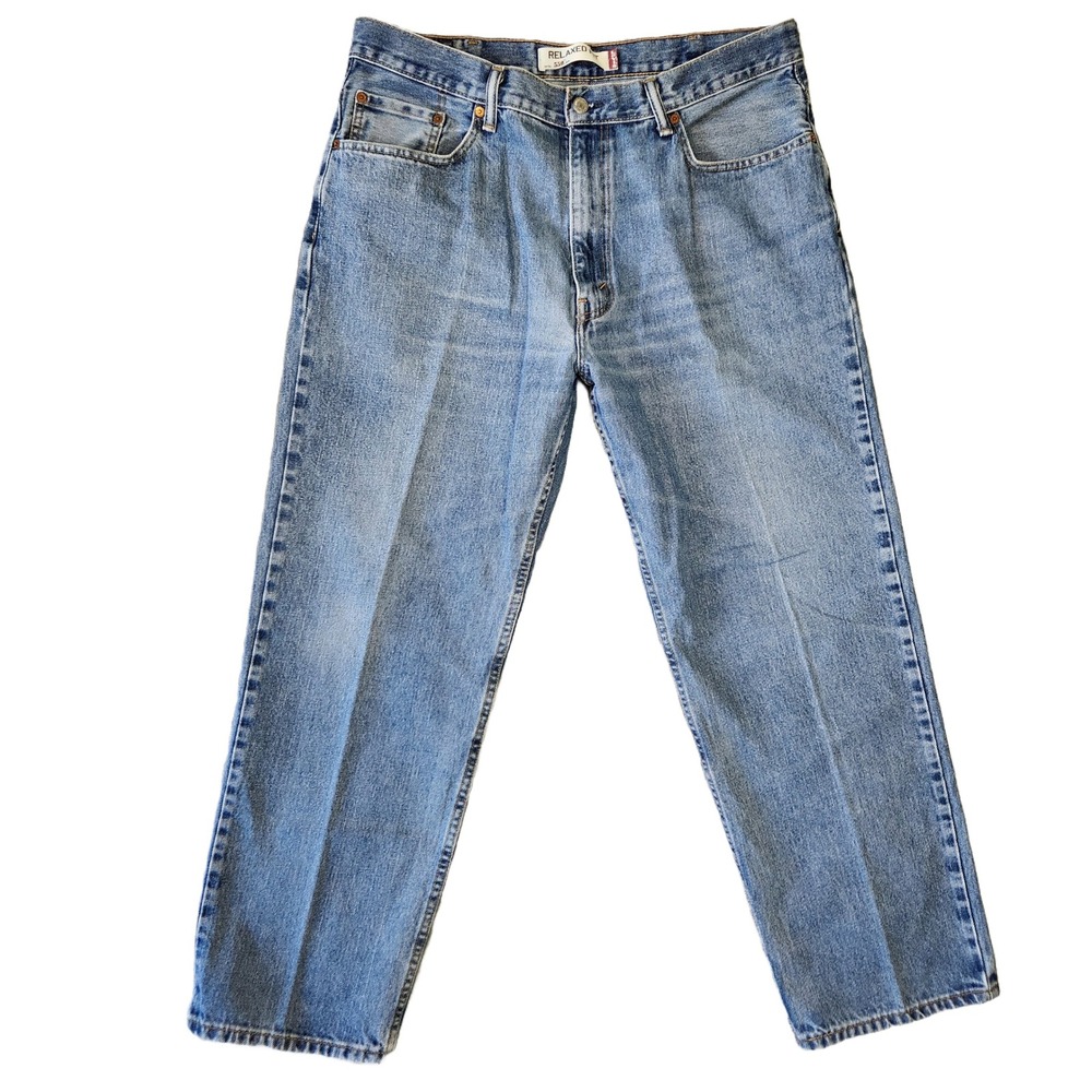 Levis 550 Relaxed Fit Jeans Mens 38x30 Denim Everyday Retro‎ Streetstyle Classic